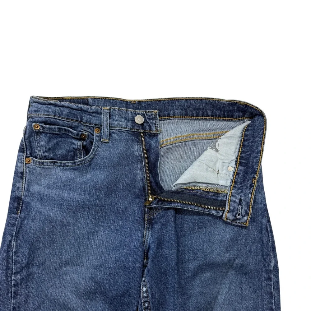 Levis 512 Lo Ball Slim Taper Mens Blue Medium Wash Denim Jeans 31 x 32 Big E